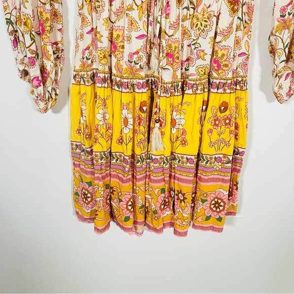 Spell & the Gypsy Collective Portobello Road Long Sleeve Play Dress Bohemian - Picture 7 of 9